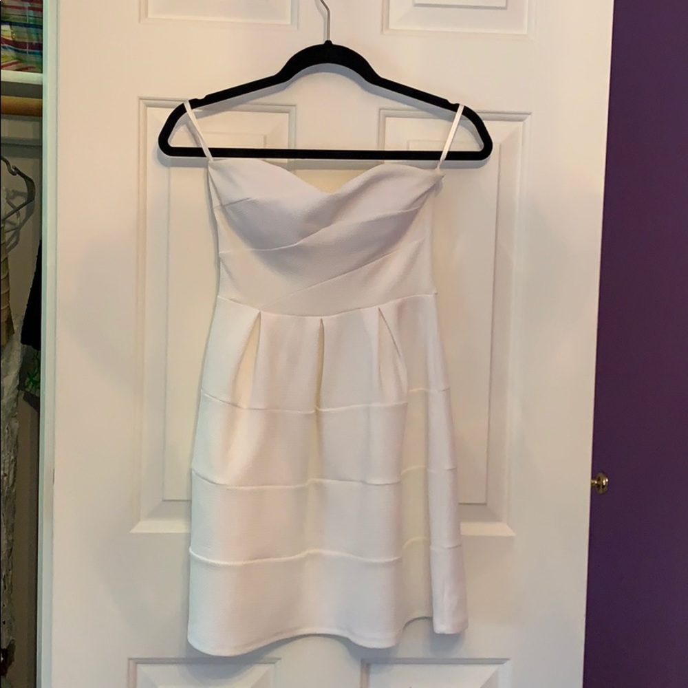 Strapless Ivory Dress